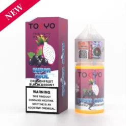 TOKYO SUPER COOL NIC SALT SERIES – DRAGON FRUIT BLACKCURRANT 30ML