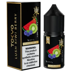 TOKYO BLACK NIC SALTS - Lush Kiwi Berry 30ML