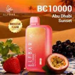 ELF BAR BC 10000 Puffs- ABU DHABI SUNSET – 2% Nic – Type C Rechargeable