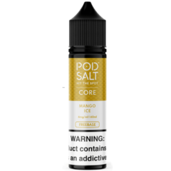 Pod Salt Freebase E-Juice - Mango Ice - 60ml