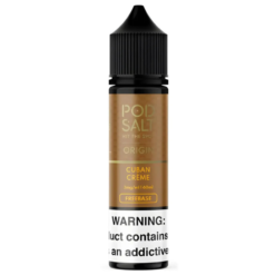 Pod Salt Freebase E-Juice - Cuban Crème - 60ml