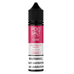 Pod Salt Freebase E-Juice - Watermelon Breeze - 60ml