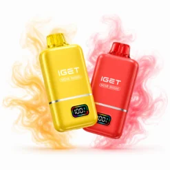 IGET MOVE B50000 DISPOSABLE VAPES - PINEAPPLE ICE+MELON BANANA PINEAPPLE - 5% TYPE C RECHARGEABLE